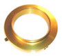 A-1 Products A1-12460 - Coil-Over Adjuster Nut - 2.5 in ID Spring - Aluminum - Gold Anodized - Universal - Each