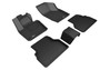 3D MAXpider L1AD03901509 - 2015-2018 Audi Q3 Kagu 1st & 2nd Row Floormats - Black