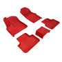 3D MAXpider L1AD04004003 - PREMIUM Floor Mat; Red; 5 pc.; 2 pc. Front Row; 3 pc. 2nd Row; 3D MAXpider L1AD04004003 - PREMIUM Floor Mat; Red; 5 pc.; 2 pc. Front Row; 3 pc. 2nd Row;