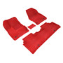 3D MAXpider L1KA07104003 - PREMIUM Floor Mat; Red; 4 pc.; 2 pc. Front Row; 2 pc. 2nd Row; 3D MAXpider L1KA07104003 - PREMIUM Floor Mat; Red; 4 pc.; 2 pc. Front Row; 2 pc. 2nd Row;