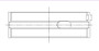 ACL 5M1644HC-STD - VW/Audi 1781cc/1984cc Standard Size High Performance Main Bearing Set - CT-1 Coated