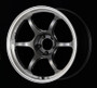 Advan YAT5G35AHB - RG-D2 15x8.0 +35 4-100 Machining & Racing Hyper Black Wheel