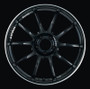 Advan YAZ7G54EB - RZII 17x8 +54 5-114.3 Racing Gloss Black & Ring Wheel