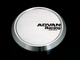 Advan Z9158 - 63mm Flat Centercap - Silver Alumite