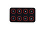AEM 30-8400 - EV 8 Button Keypad CAN Based Programmable Backlighting
