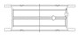 ACL 7M2394H-.50 - Nissan RB25/RB30 0.50mm Oversized High Performance Main Bearing Set