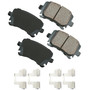 Akebono EUR1348A - Brake Pads Rear Audi A3 06-10 Quattro 06-09