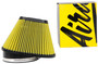 Airaid 725-484 - Universal Air Filter - Cone 6in F x 10-1/4x7-1/4in B x 5-1/2x2-1/2in T x 6-1/2in H -Synthamax