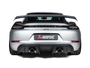 Akrapovic S-PO/TI/18/1 - 2020+ Porsche Cayman GT4 (718) Slip-On Race Line (Titanium) (Req Tips / Option 2)