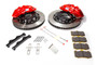 Alcon BKR6959B06 - 2009+ Nissan GT-R R35 380x33mm Rotor 4 Piston Caliper RC4 Rear Axle Kit - Red