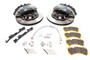 Alcon BKF7059ZG04 - 2009+ Nissan GT-R R35 412x36mm Rotor 6 Piston Caliper RC6 Front Axle Kit - Grey