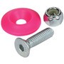 AllStar Performance ALL18686 - Countersunk Bolt Kit Pink 10pk
