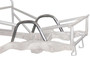 AllStar Performance ALL22119 - Front Arch Support - 24 in Wide - 16 in Tall - 1-3/4 in OD - 0.095 in Wall Thickness - Steel - Natural - Each