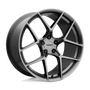 American Racing Wheels AR92498534950 - Ar924 Crossfire 19X8.5 Graphite