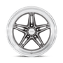 American Racing Wheels VN514AD18701200 - Vn514 Groove 18X7 Anthracite With Diamond Cut Lip