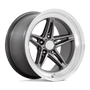 American Racing Wheels VN514AD18105000 - Vn514 Groove 18X10 Anthracite With Diamond Cut Lip