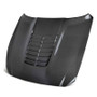 Anderson Composites AC-HD15FDMU350-GT5-DS - 15-20 Ford Mustang Shelby GT350/GT350R Type GT5 Double Sided Carbon Fiber Hood