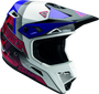 Answer 447690 - AR1 Vendetta Helmet Red/White/Purple - 2XL