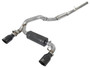 aFe Power 49-33103-B - Takeda 3in 304 SS Cat-Back Exhaust System w/ Black Tips 16-18 Ford Focus RS I4-2.3L (t)