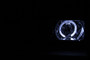 Anzo 111016 - 1998-2005 Chevrolet S-10 Projector Headlights w/ Halo Chrome