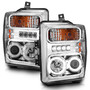 Anzo 111167 - USA - Projector Headlight Set w/Halo  Anzo 111167 - USA - Projector Headlight Set w/Halo