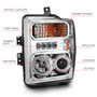 Anzo 111167 - USA - Projector Headlight Set w/Halo  Anzo 111167 - USA - Projector Headlight Set w/Halo
