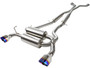 aFe Power 49-36103-L - Takeda 2-1/2in 304SS Cat-Back Exhaust Infiniti G37 08-13/Q60 14-15 V6-3.7 w/ Blue Flame Tips aFe Power 49-36103-L - Takeda 2-1/2in 304SS Cat-Back Exhaust Infiniti G37 08-13/Q60 14-15 V6-3.7 w/ Blue Flame Tips