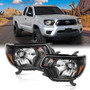 Anzo 111395 - 2012-2015 Toyota Tacoma Crystal Headlights Black
