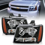 Anzo 111392 - 2007-2014 Chevrolet Tahoe/Suburban Crystal Headlights Black Anzo 111392 - 2007-2014 Chevrolet Tahoe/Suburban Crystal Headlights Black