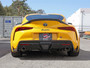 aFe Power 49-36050-C - POWER Takeda 2021 Toyota Supra 2.0L (t) 2.5in-3in 304 SS CB Exhaust w/ Carbon Tips