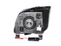 Anzo 121033 - 2005-2009 Ford Mustang Crystal Headlights w/ Halo Black (CCFL)