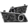Anzo 121123 - 2000-2001 Toyota Camry Crystal Headlights w/ Halo Black