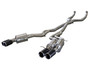 aFe Power 49-36317-C - MACHForce XP Exhaust 304SS Cat-Back w/ Carbon Fiber Tips 12-13 BMW M5 (F10) V8 4.4L (tt)