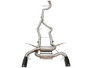 aFe Power 49-36328-B - MACHForce XP SS-304 Black Tip 3.0in-2.5in Dia Cat Back Exhaust 11-13 BMW 335i (E90/E92) 3.0L