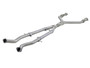 aFe Power 49-36131 - Takeda 2.5in to 3in 304 SS Y-Pipe Exhaust System 16-18 Infiniti Q50/Q60 V6-3.0L (tt)