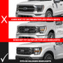 Anzo 111593X-R - 21-23 Ford F-150 (w/Factory Halogen) Z-Series Full LED Proj Headlights - Pass. Side ONLY