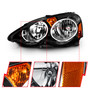 Anzo 121209 - 2002-2004 Acura Rsx Crystal Headlights Black Anzo 121209 - 2002-2004 Acura Rsx Crystal Headlights Black