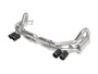aFe Power 49-36406-1C - MACHForce XP 12-16 Porsche 911 Carrera H6-3.8L SS-304 Cat-Back Exhaust w/Carbon Fiber Tips