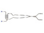 aFe Power 49-36136-L - 14-15 Infiniti Q50 V6 3.7L Takeda 2-1/2in 304 SS Cat-Back Exhaust System w/ Blue Flame Tips aFe Power 49-36136-L - 14-15 Infiniti Q50 V6 3.7L Takeda 2-1/2in 304 SS Cat-Back Exhaust System w/ Blue Flame Tips