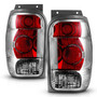 Anzo 211082 - 1998-2001 Ford Explorer Taillights Chrome