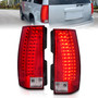 Anzo 311190 - 2007-2014 Chevrolet Suburban LED Taillights Red/Clear - Escalade Look Anzo 311190 - 2007-2014 Chevrolet Suburban LED Taillights Red/Clear - Escalade Look