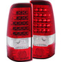 Anzo 311010 - 1999-2007 Chevrolet Silverado 1500 LED Taillights Red/Clear