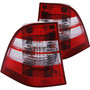Anzo 221134 - 1998-2005 Mercedes Benz M Class W163 Taillights Chrome