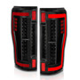 Anzo 311287 - 2017+ Ford F-250 LED Taillights - Black/Clear Anzo 311287 - 2017+ Ford F-250 LED Taillights - Black/Clear