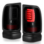 Anzo 311340 - 1994-2001 Dodge Ram 1500 LED Taillights Plank Style Black w/Smoke Lens Anzo 311340 - 1994-2001 Dodge Ram 1500 LED Taillights Plank Style Black w/Smoke Lens