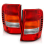 Anzo 311308 - 1999-2004 Jeep Grand Cherokee Taillight Red/Clear Lens (OE Replacement)