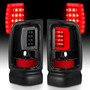 Anzo 311339 - 1994-2001 Dodge Ram 1500 LED Taillights Plank Style Black w/Clear Lens Anzo 311339 - 1994-2001 Dodge Ram 1500 LED Taillights Plank Style Black w/Clear Lens