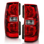 Anzo 311304 - 2007-2014 Chevy Tahoe Taillight Red/Clear Lens (OE Replacement)