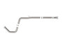 aFe Power 49-37026 - Takeda 3 IN 304 Stainless Steel Mid-Pipe Hyundai Elantra N 22-23 L4-2.0L (t)