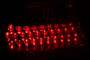 Anzo 321114 - 1996-2002 Mercedes Benz E Class W210 LED Taillights Red/Clear